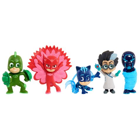 pj masks character toys|pj masks figure set5 pack.